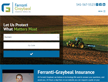 Tablet Screenshot of fg-insurance.com